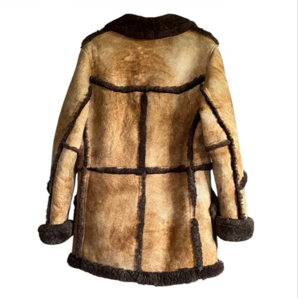 RAFEL Men’s Vintage Suede Western County Coat